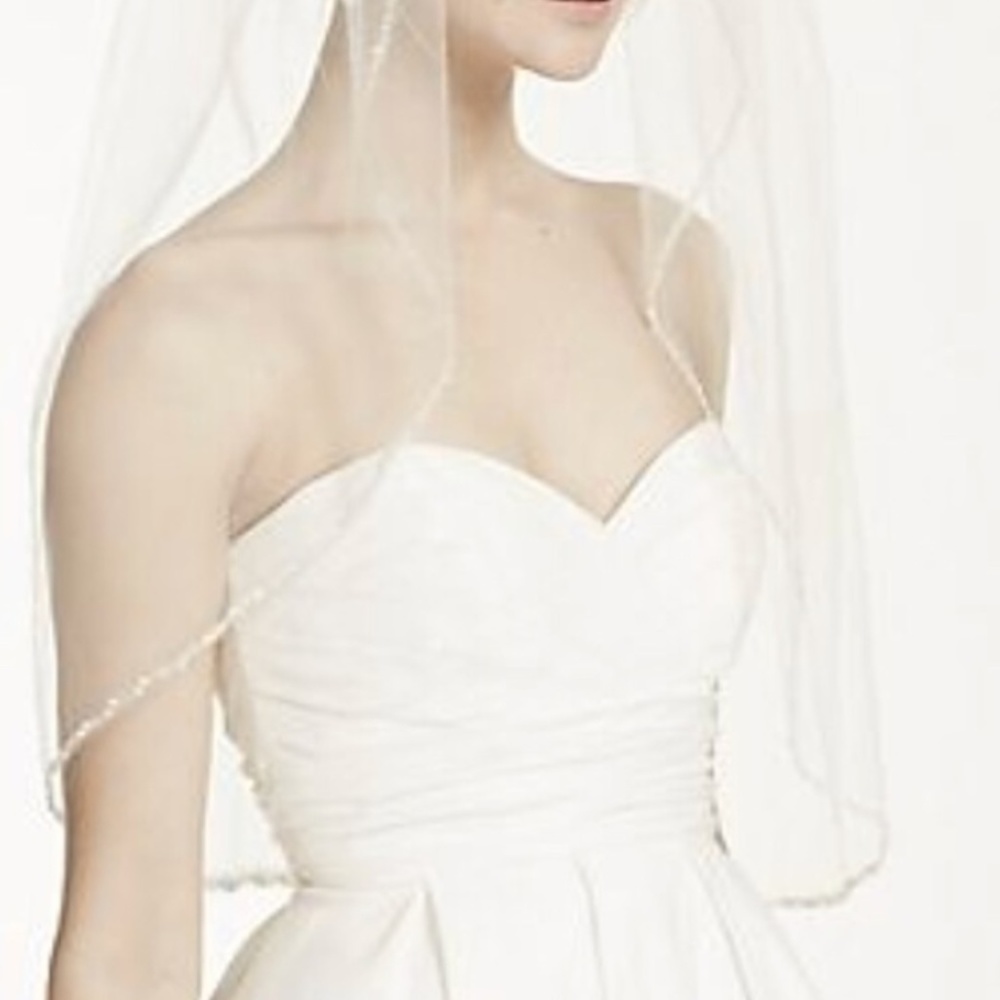 Short Ivory Veil